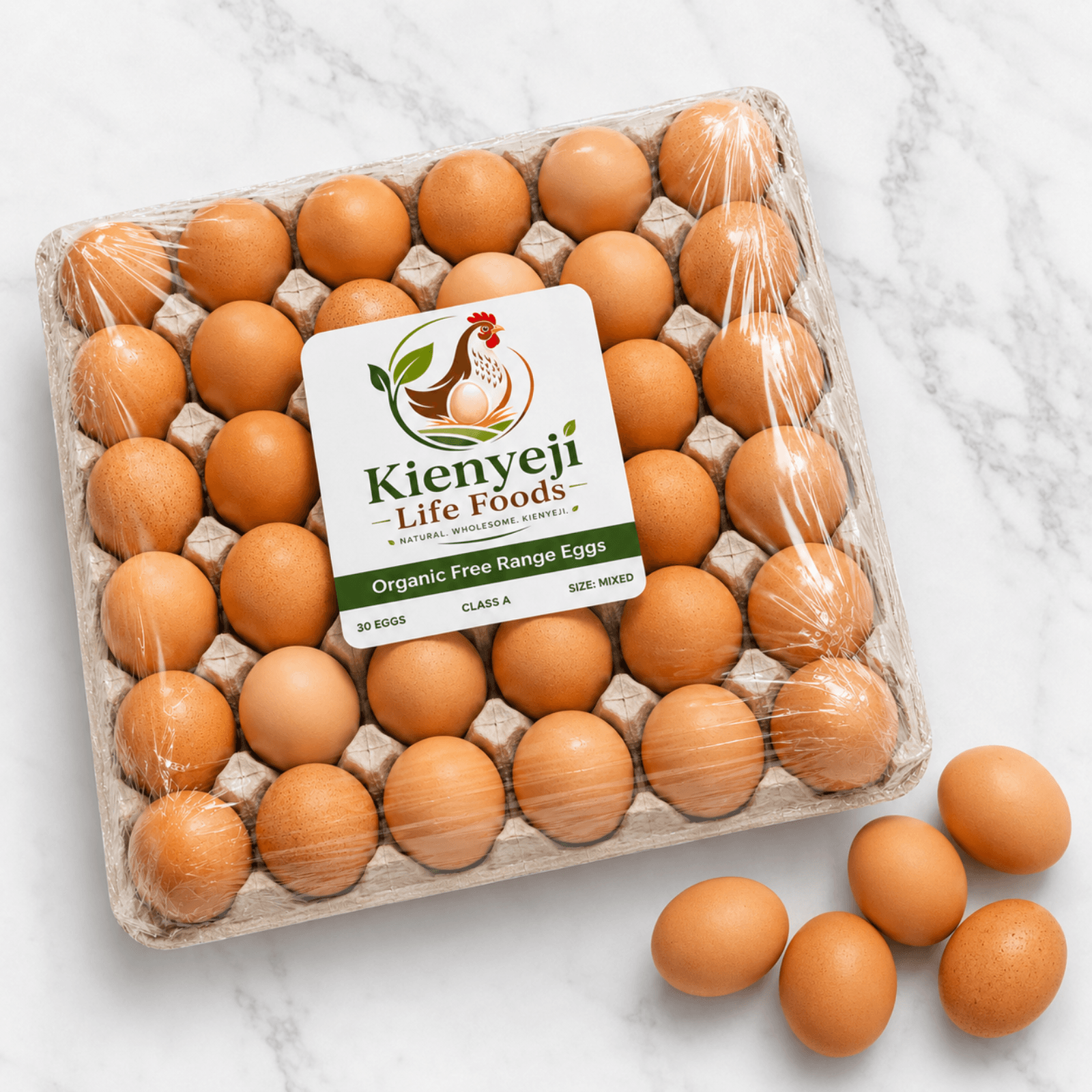 Kienyeji Eggs (Organic Free Range)