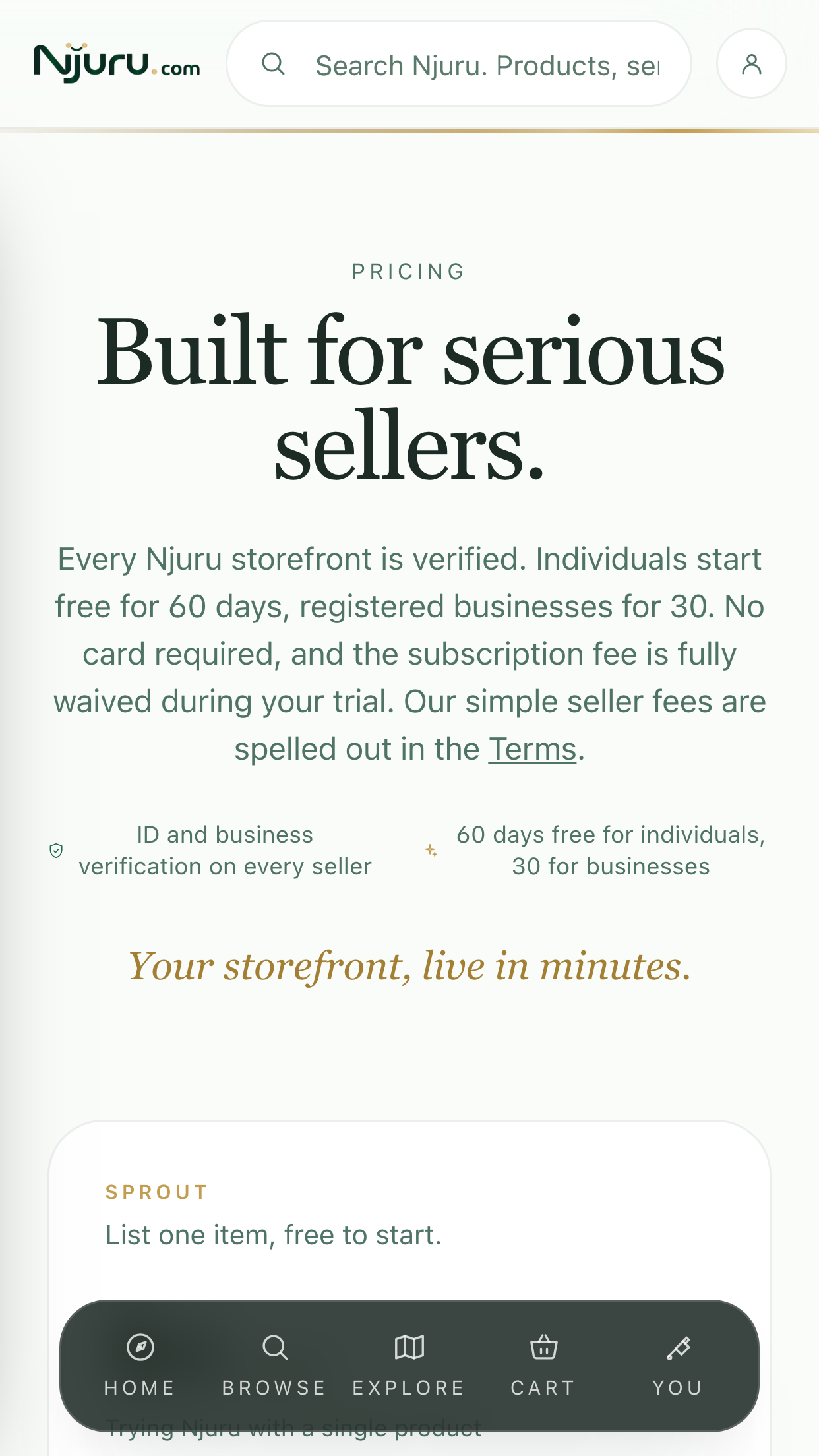Simple, fair pricing